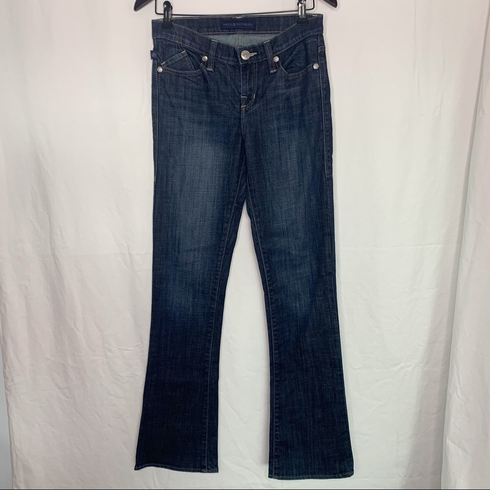 Rock & Republic Blue Boot Cut Jeans
